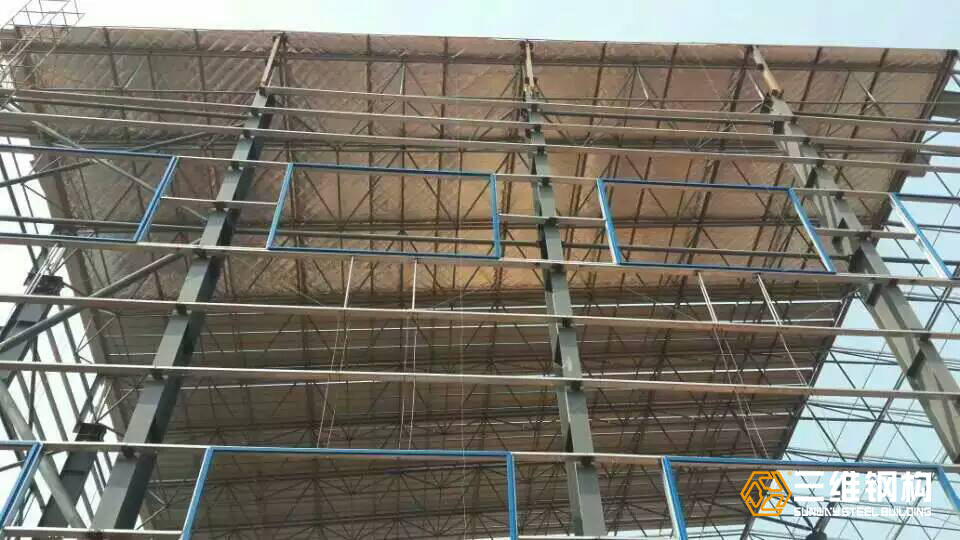 奥林匹斯之门钢结构安装图示