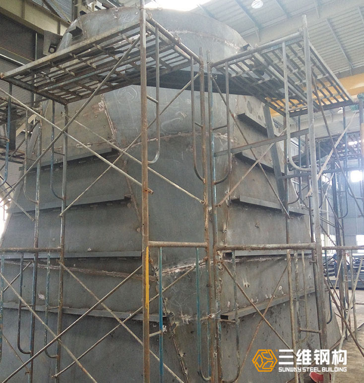 奥林匹斯之门钢结构建筑案例图