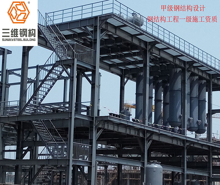 奥林匹斯之门钢结构施工案例